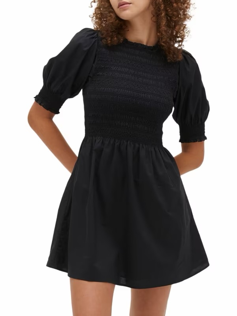 Hill House Home the Vivi Nap Dress in Black Size Medium